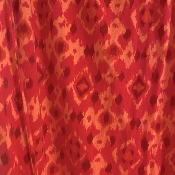 Women’s Spring/Summer Maxi dress, Medium, ikat/geometric pattern - Picture 3 of 4